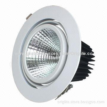 COB LED Downlight, 35W Tridonic Power, BridgeLUX Chip, COB LED/3-year Warranty/83Ra CRI/Rotary Head